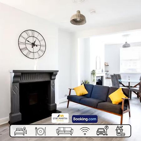 Comfy 3Bed House By Stirkmartin Stays Short Lets & Serviced Accommodation Cardiff With Free Parking & 8Mins To City Centre Экстерьер фото