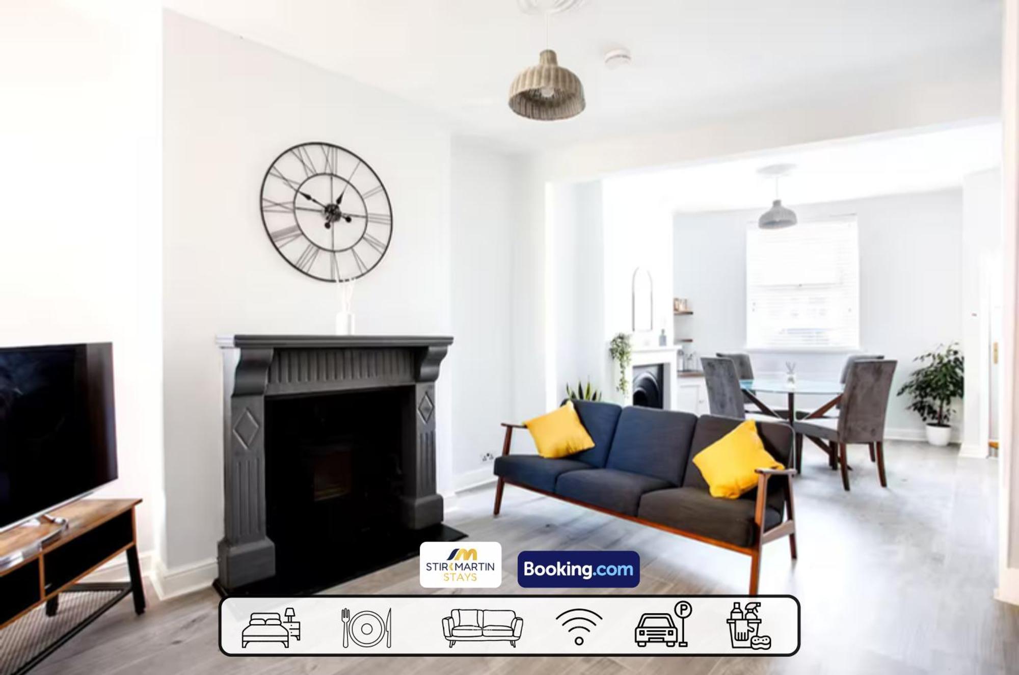 Comfy 3Bed House By Stirkmartin Stays Short Lets & Serviced Accommodation Cardiff With Free Parking & 8Mins To City Centre Экстерьер фото